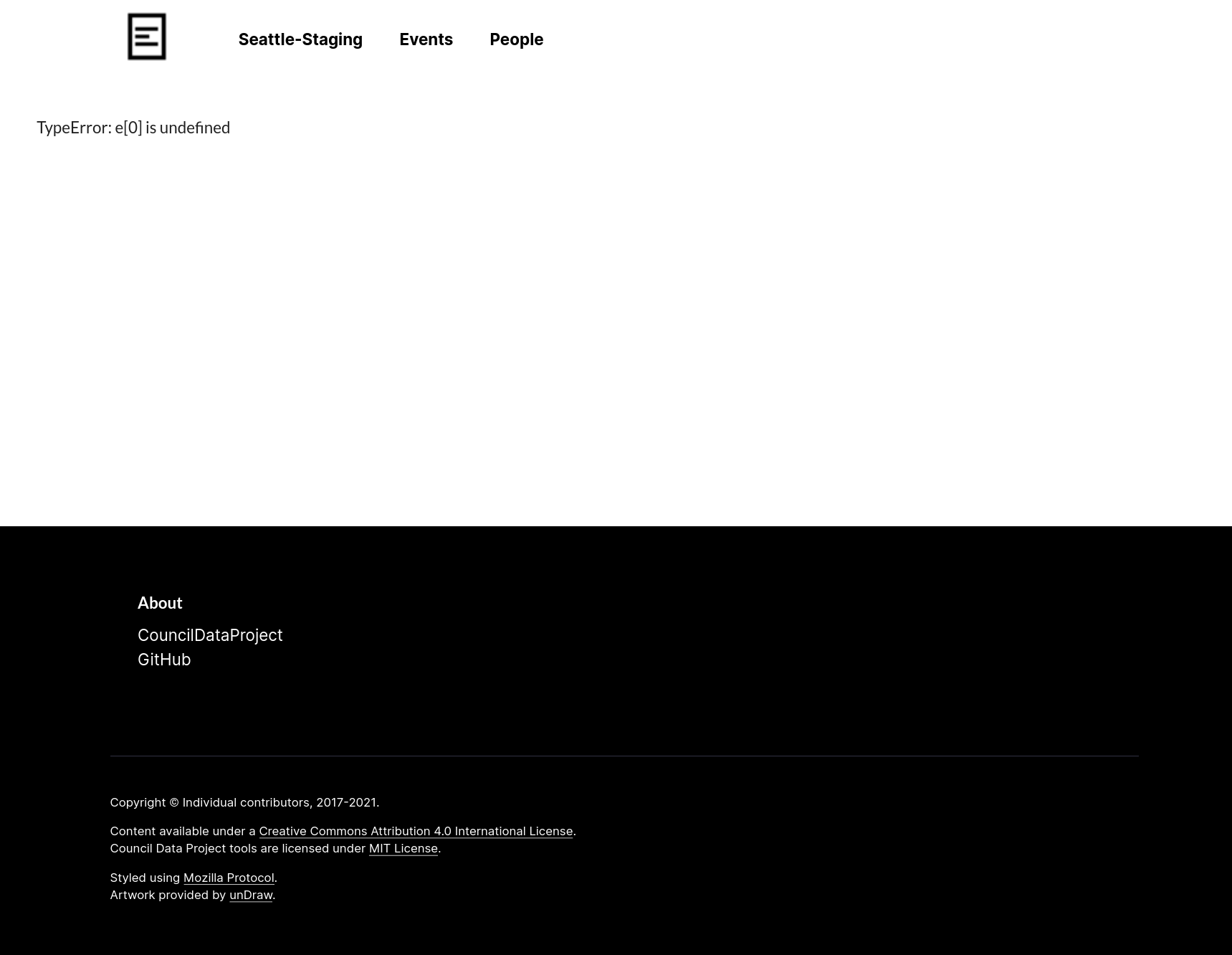 Webpages failing · Issue #143 · CouncilDataProject/cdp-frontend · GitHub