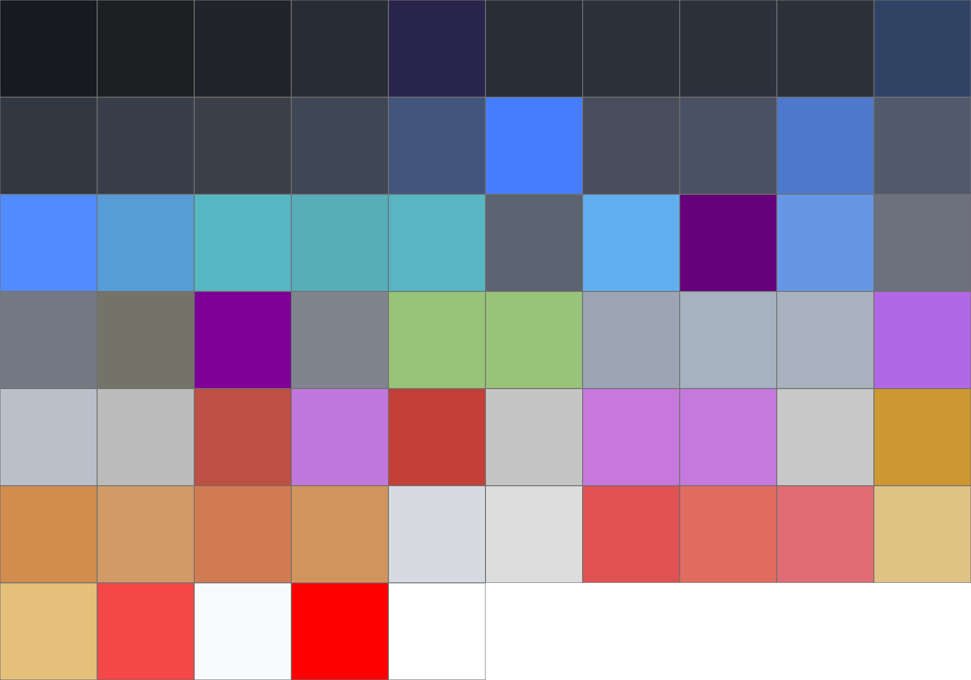 Question Similar Shades Of Colors Issue 248 Binaryify Onedark Color Pallete