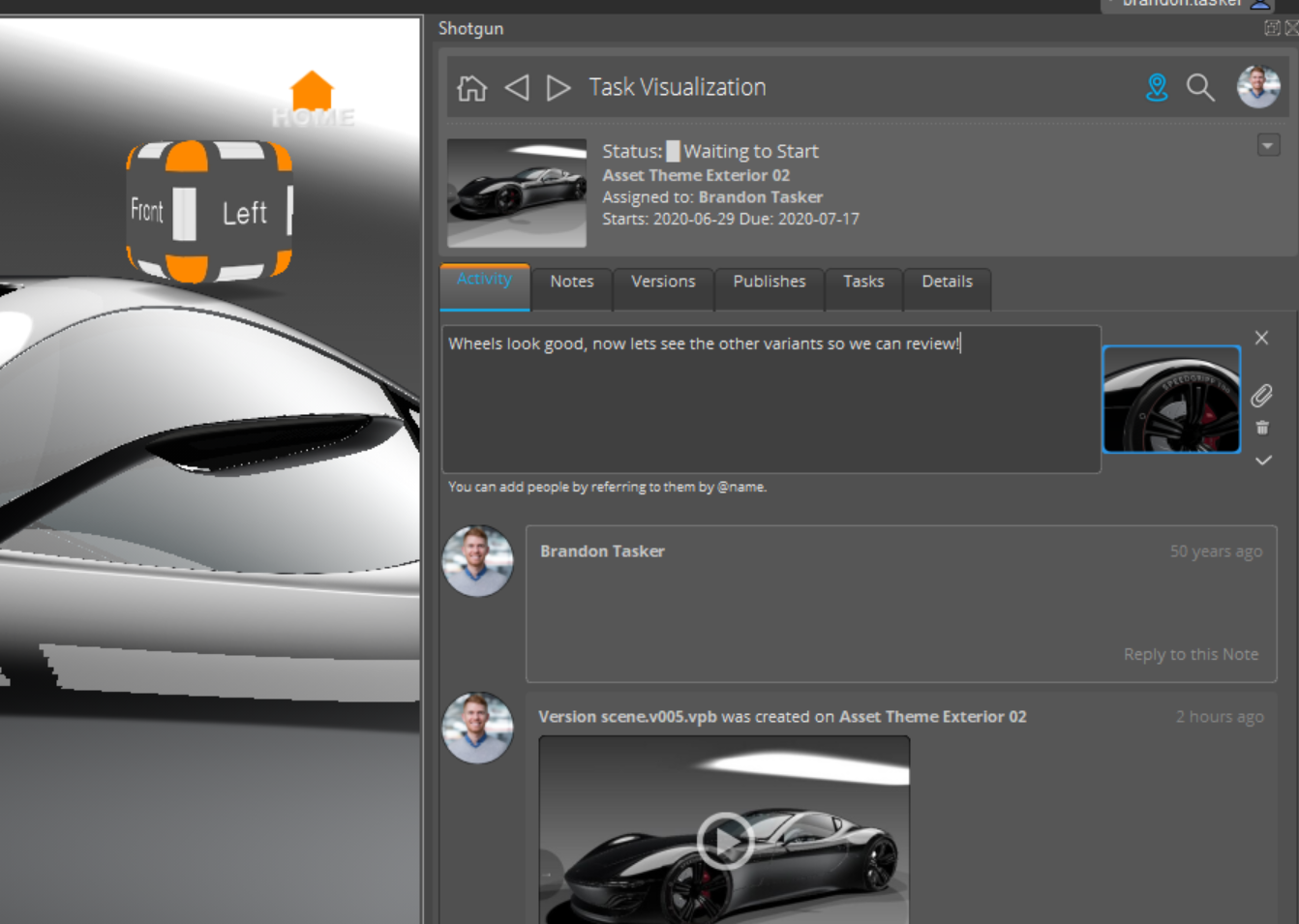 VRED Presenter Notes