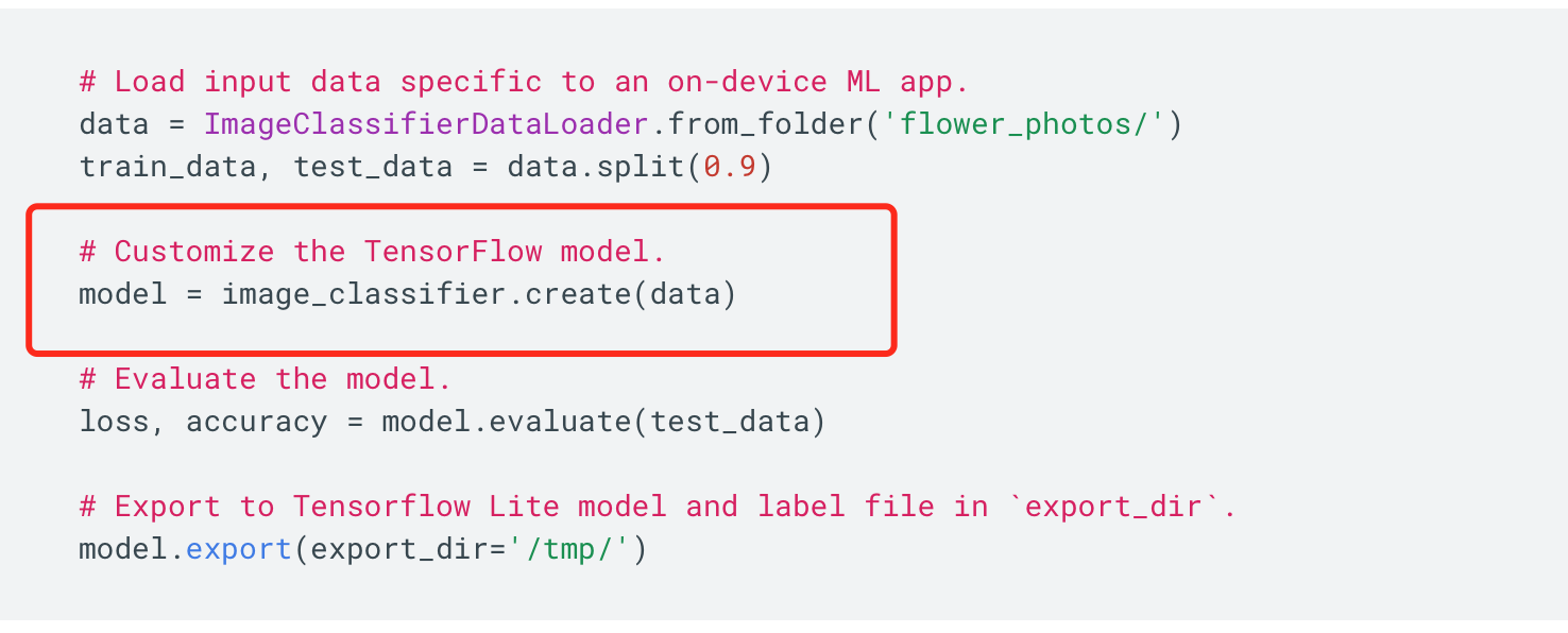 A mistake code on Model Maker Guide · Issue #46866 · tensorflow ...