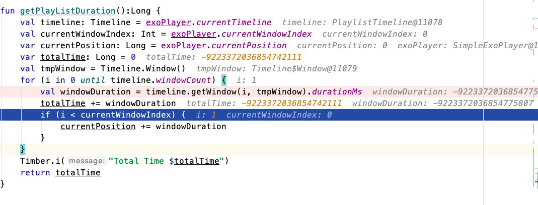 How to get duration of playlist ? · Issue #8400 · google/ExoPlayer · GitHub