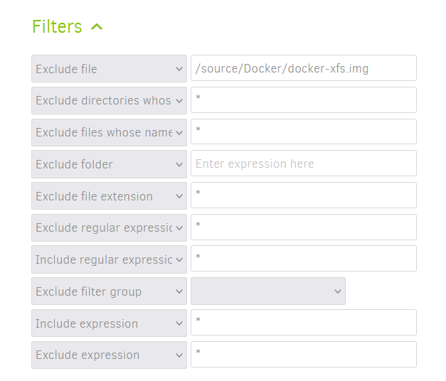 [Feature Request] Improve folder/files inclusion/exclusion capabilities ...