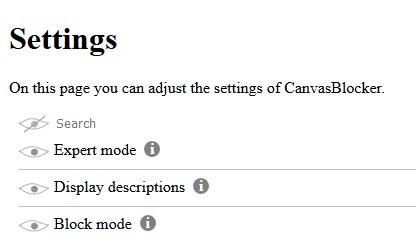 canvasblocker bug
