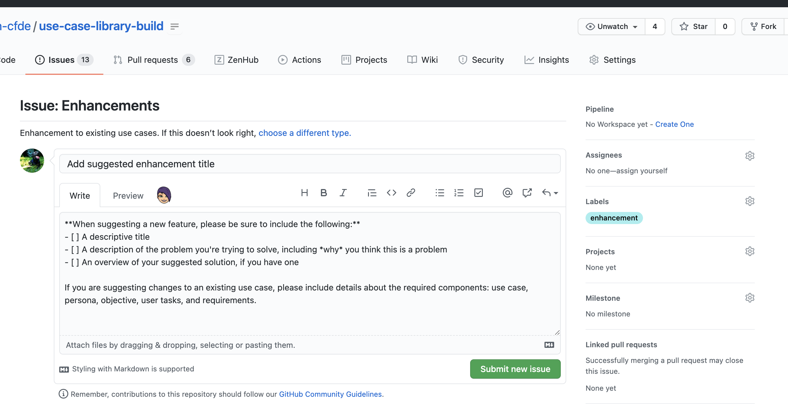 Use issue templates and discussions to manage conversations · Issue #75 ...