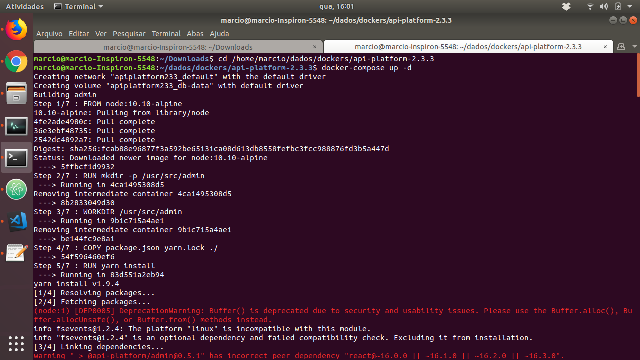 ERROR: Service 'php' failed to build: · Issue #867 · api-platform/api ...