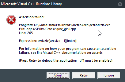 GLcore broken on windows · Issue #9009 · libretro/RetroArch · GitHub