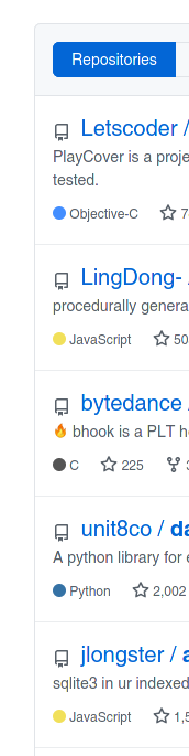[Bug] Missing language icon in GitHub Trending · community · Discussion ...