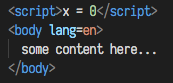HTML syntax coloring problem · Issue #34224 · microsoft/vscode · GitHub
