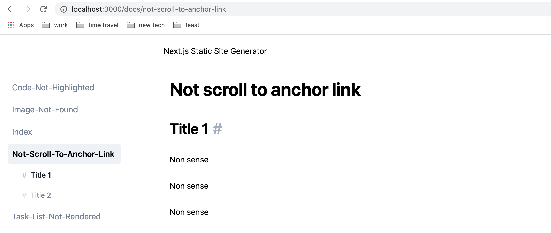Anchor link not clickable after deploying to GitLab Pages · Issue 142
