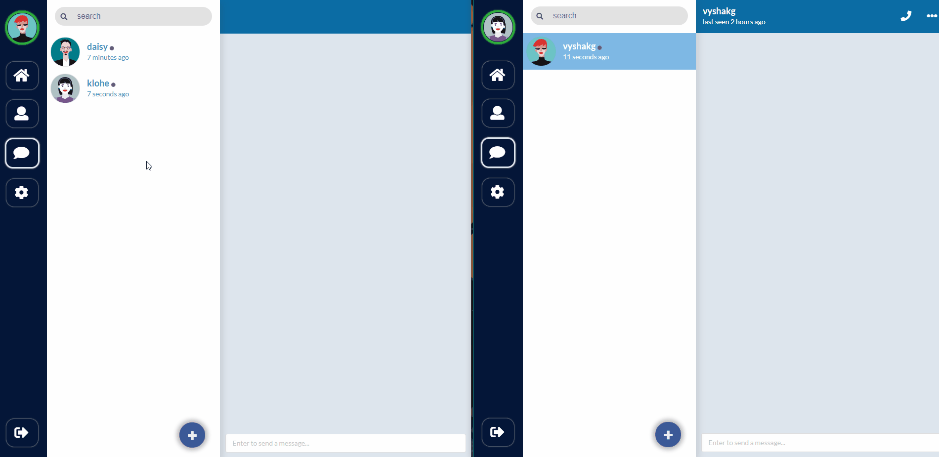 GitHub - vyshakg/ChatApp-client: web based chat application which is ...