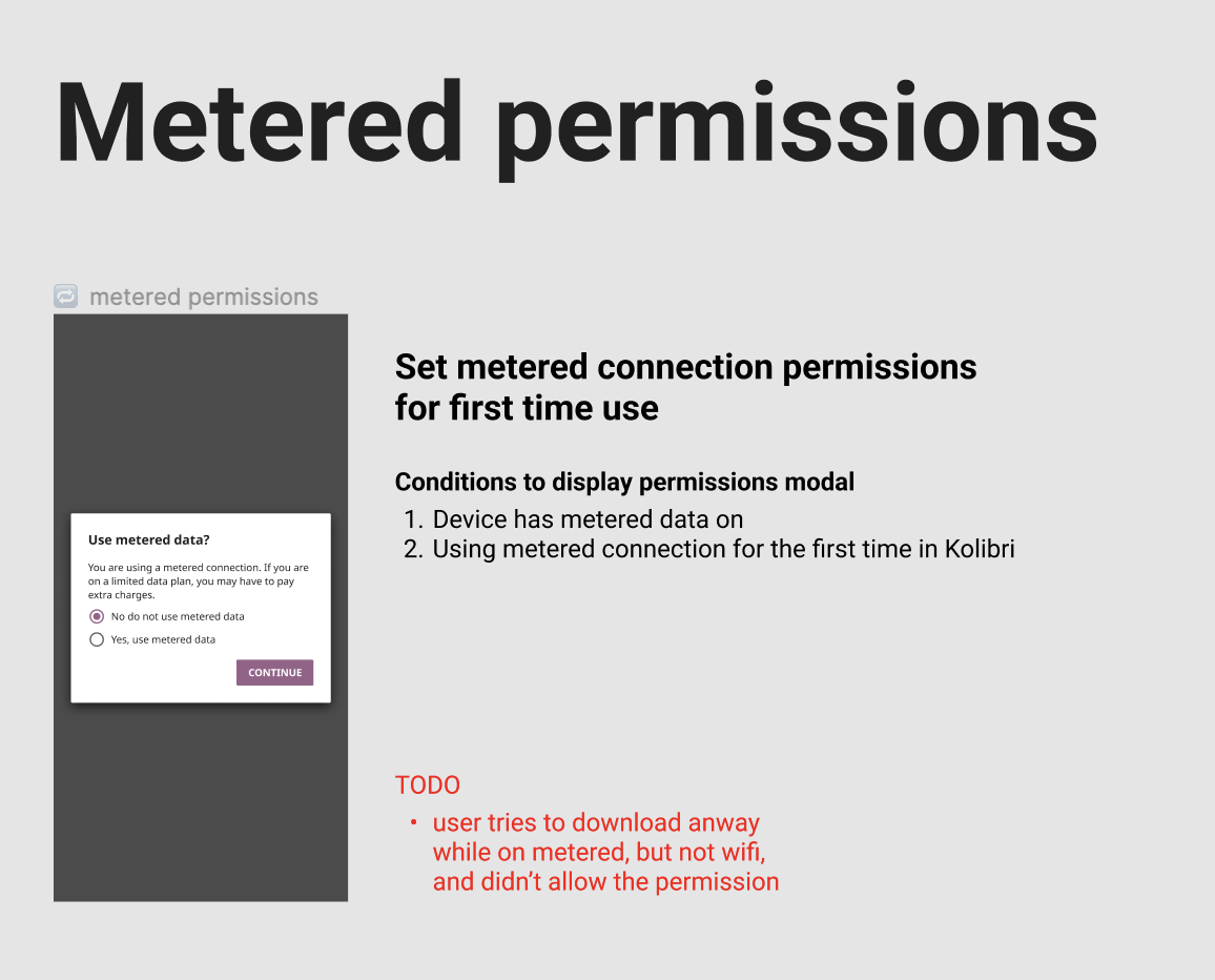 Automatic Syncing Updates Metered Connection Notification · Issue