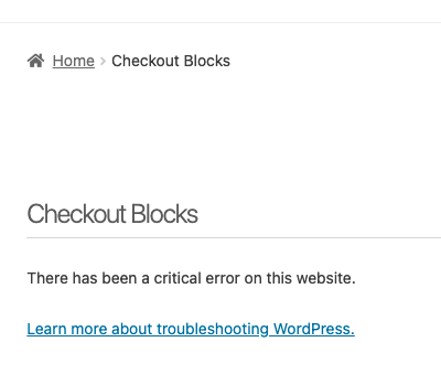 Markup is visible in checkout error notices when the error is caused by ...