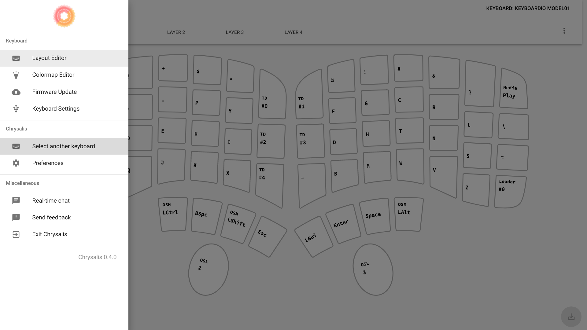 Navigation issues · Issue #312 · keyboardio/Chrysalis · GitHub