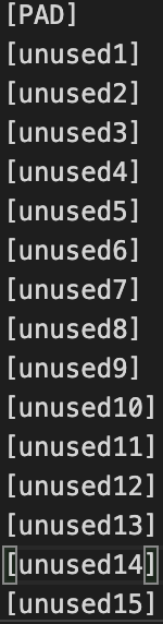 vocab.txt打开显示都是unused · Issue #1374 · PaddlePaddle/Serving · GitHub