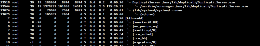 CPU usage while idle · Issue #4124 · duplicati/duplicati · GitHub