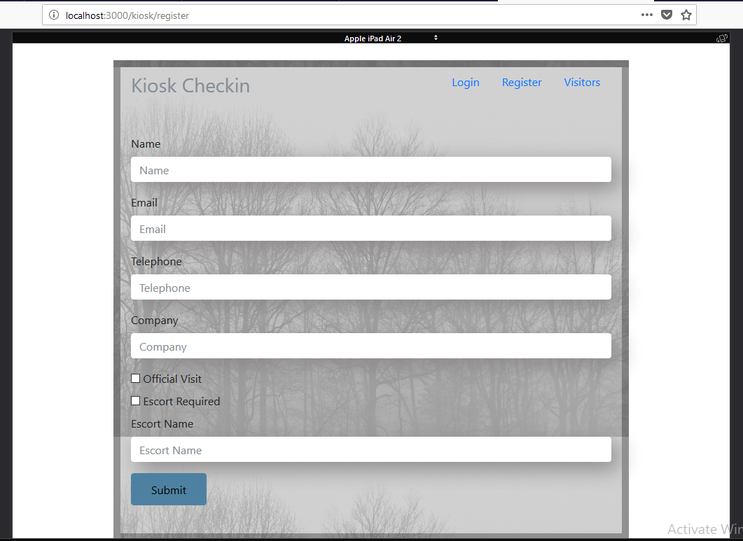 GitHub - genriquez1/Kiosk-Checkin: Kiosk Application