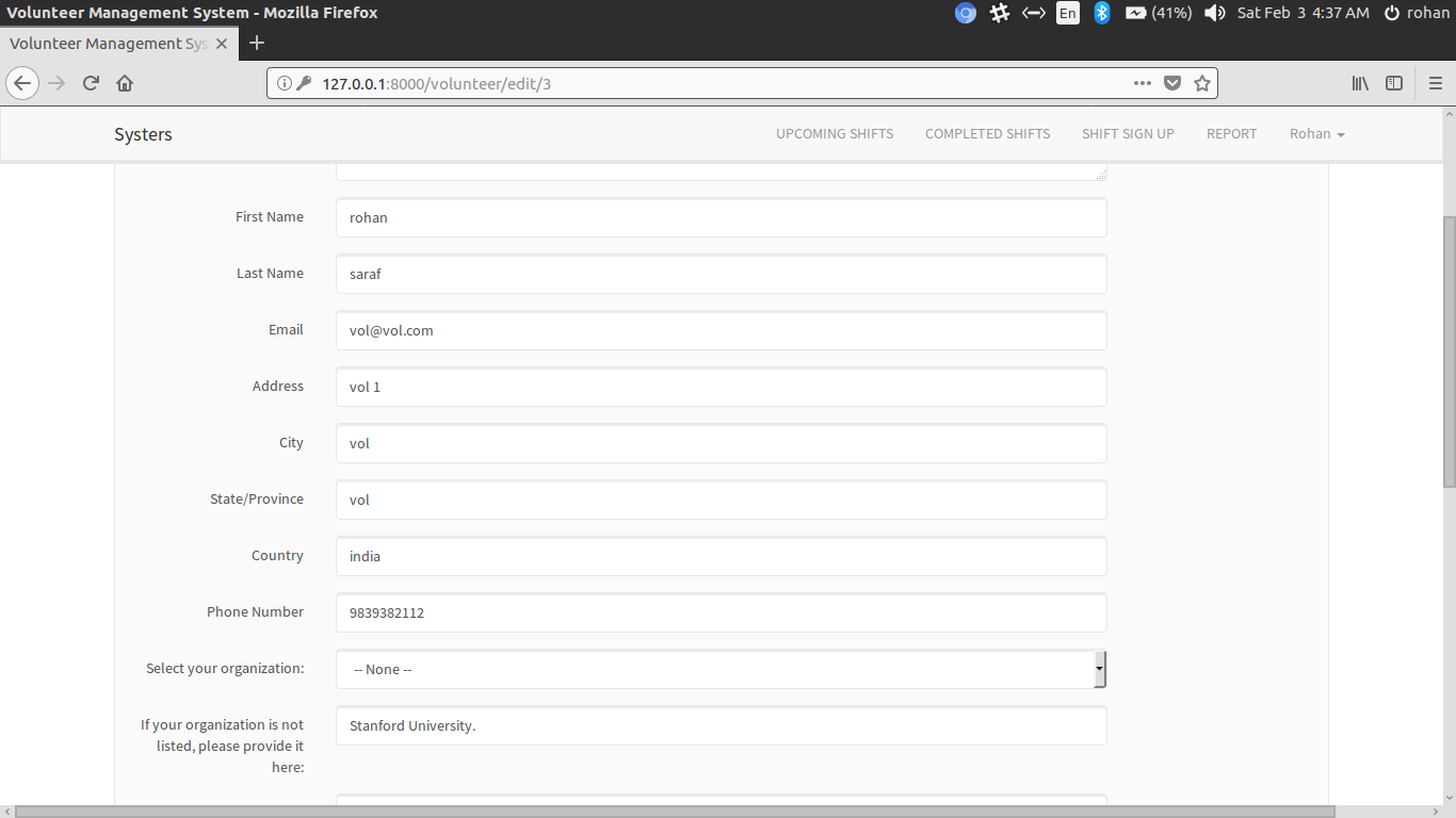 Non-listed Organisation not displayed properly. · Issue #583 · anitab ...