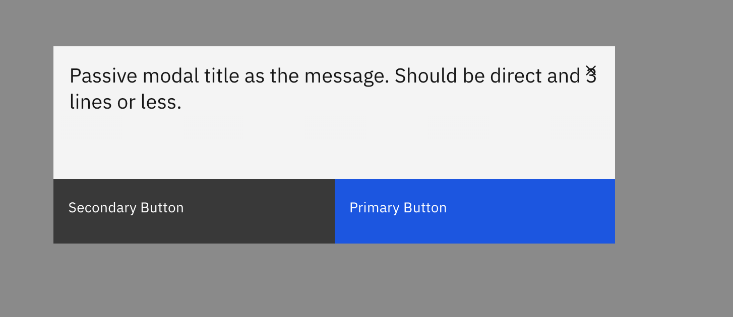 [Modal- Title only example]: close button overlaps text · Issue #4759 ...