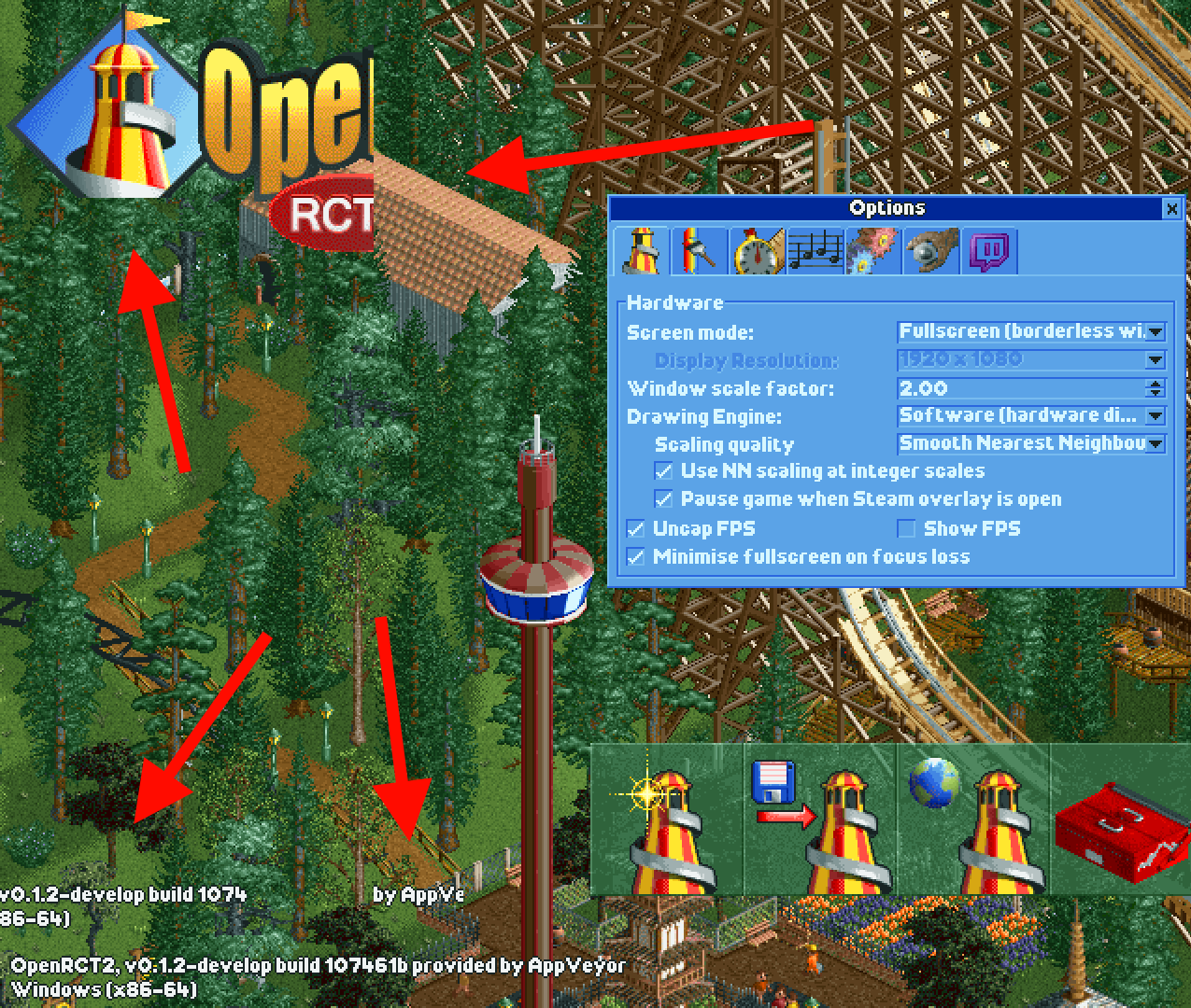 openrct2 steam overlay openrct2 steam overlay