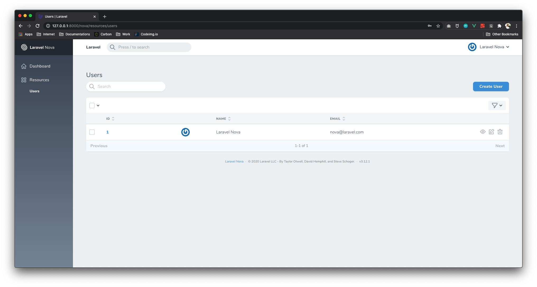User resource is not registering · Issue #2948 · laravel/nova-issues ...