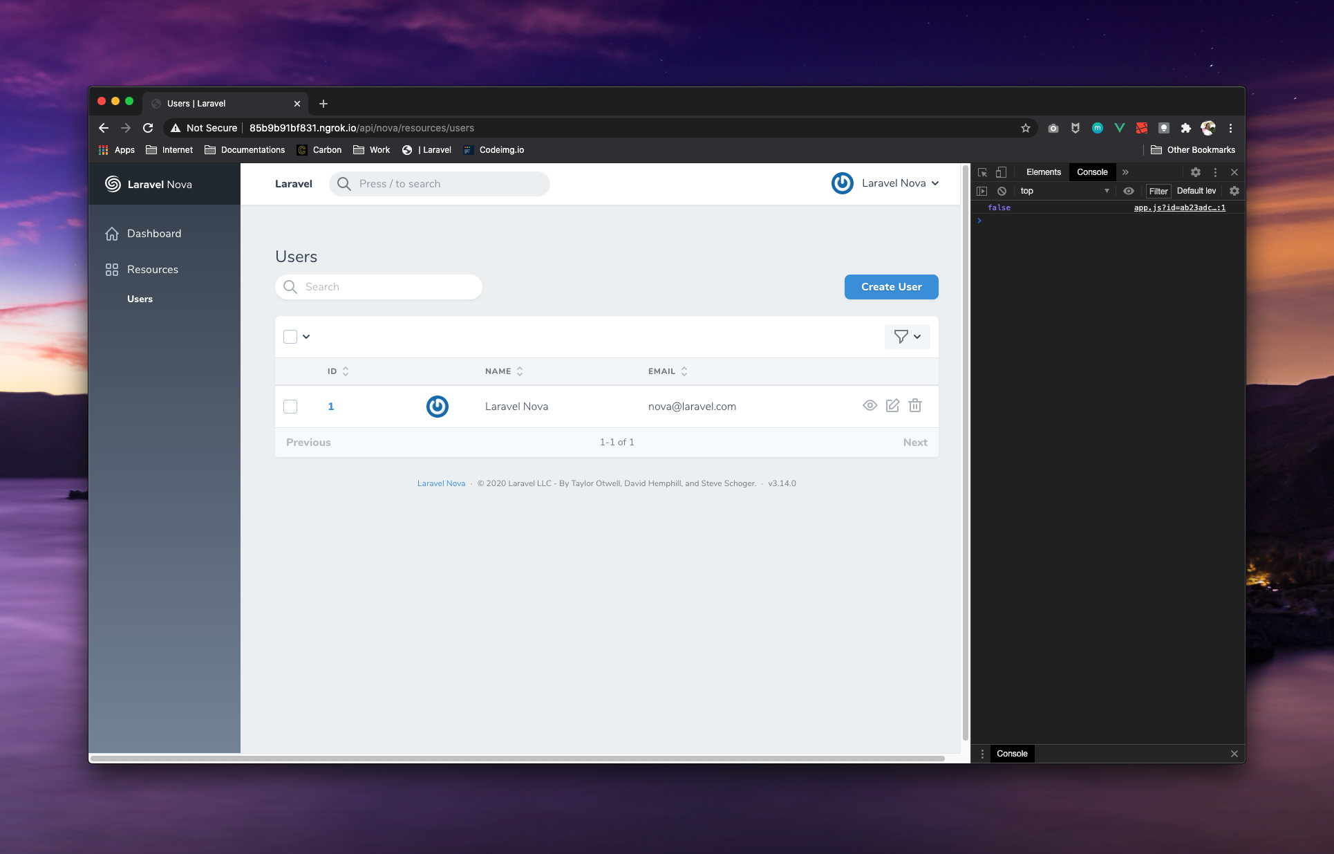 Can't load resource TypeError Cannot read property 'length' of undefined and Cannot create
