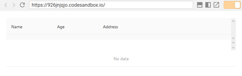 UI display incorrectly when Table no data in Firefox 61.0 · Issue ...