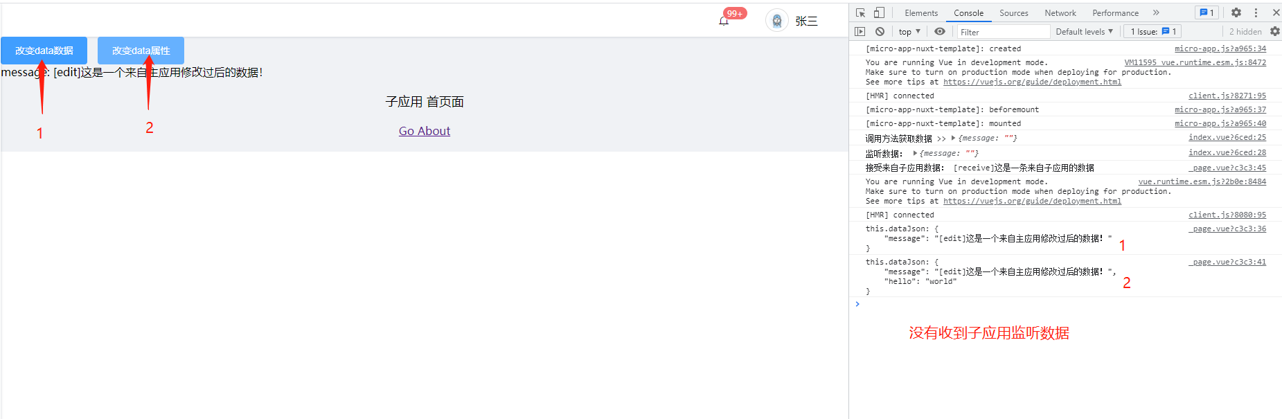 Nuxt下data和setdata 使用问题 Micro Zoe Micro App