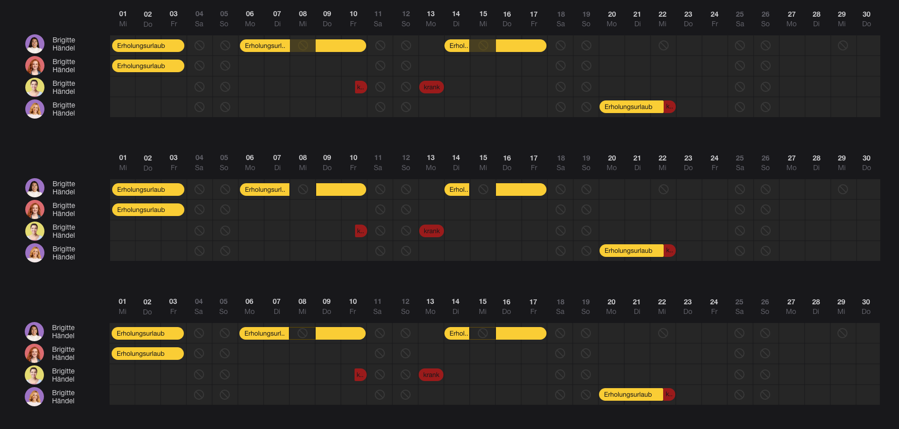 abwesenheitsuebersicht