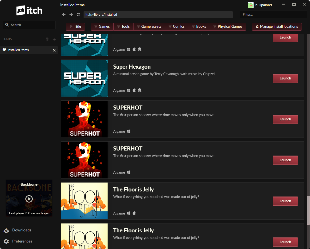 Duplicate entries · Issue #1308 · itchio/itch.io · GitHub