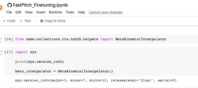 fastpitch_finetuning.ipynb does not work from scratch · Issue #3687 ...