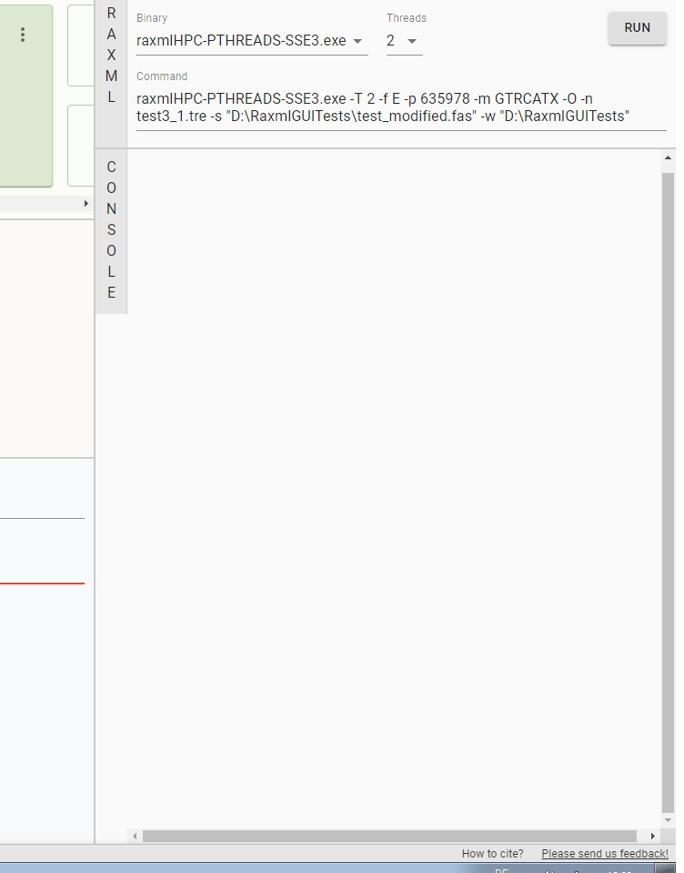 Styling error in console bar on windows · Issue #177 · AntonelliLab ...