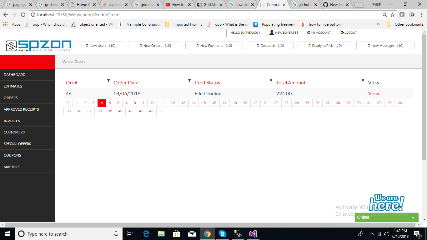 How to limit the paging size in Grid.MVC · Issue 9 · leniel/Grid.Mvc
