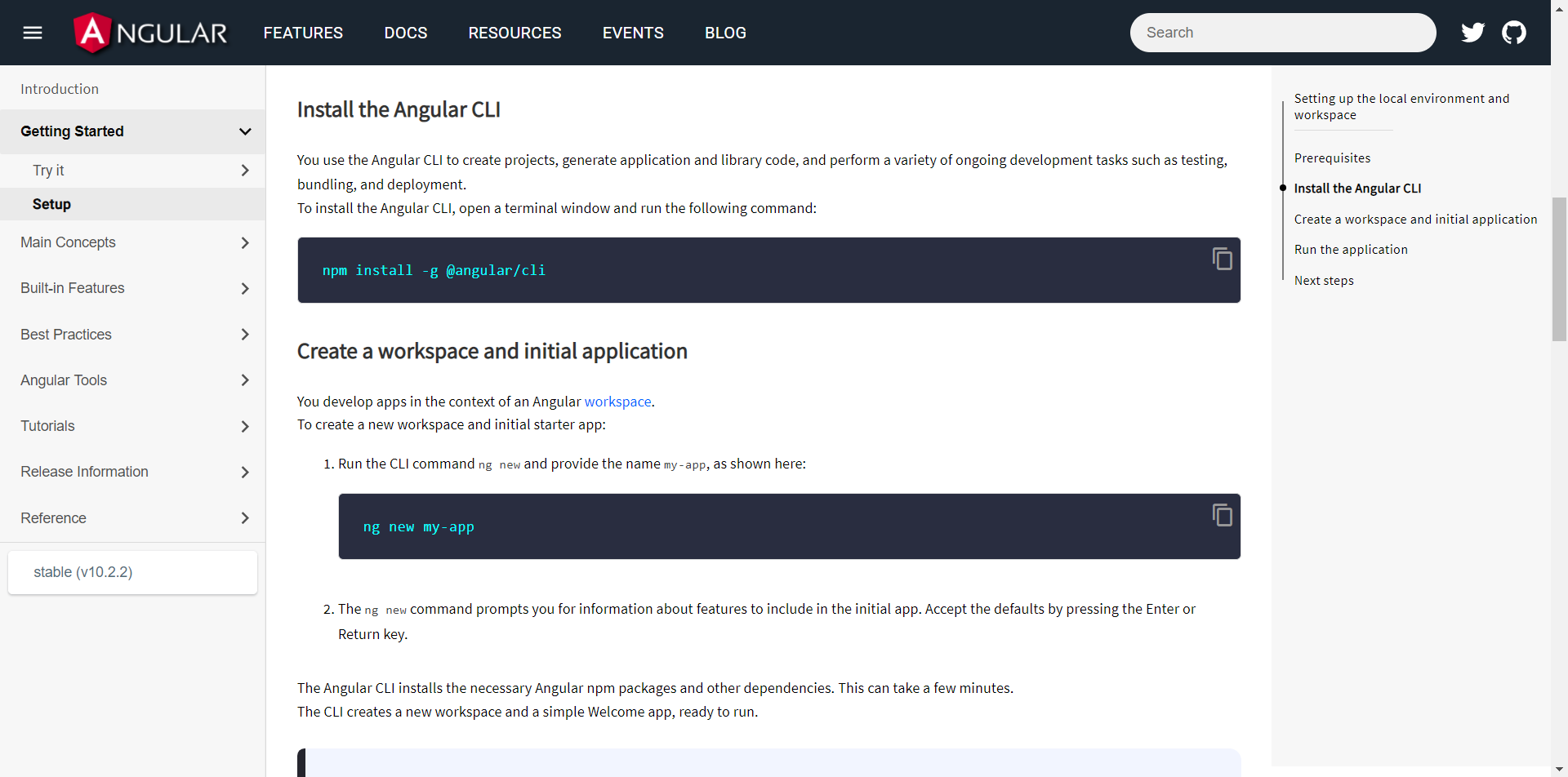 AIO Facelift Request · Issue #39595 · angular/angular · GitHub