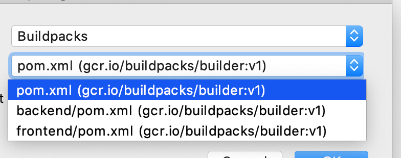 Multi-artifact Java project fails to build with buildpacks · Issue ...