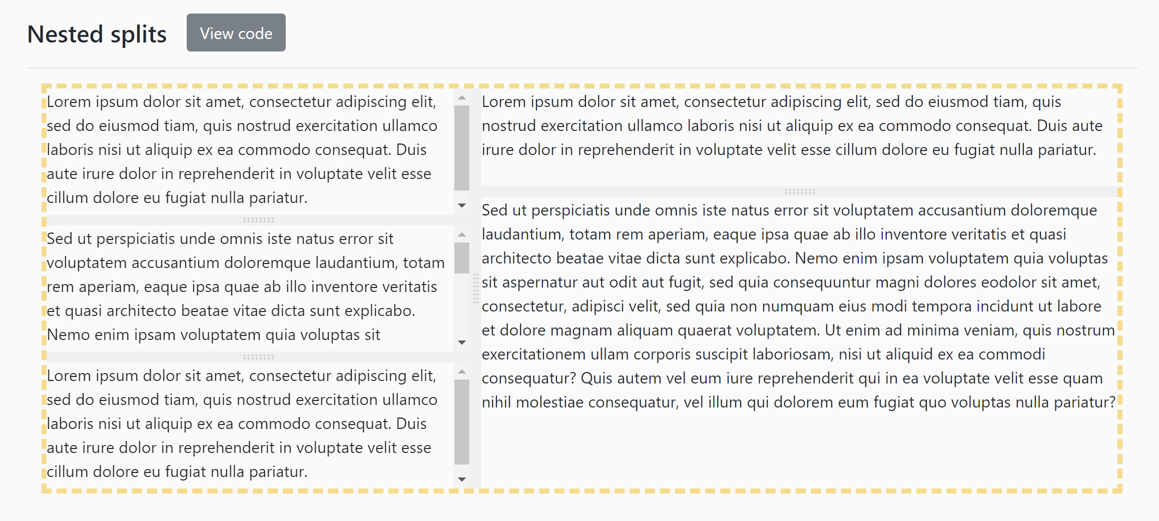Angular Split with nested splits nearly unusable in ms Edge (deal ...