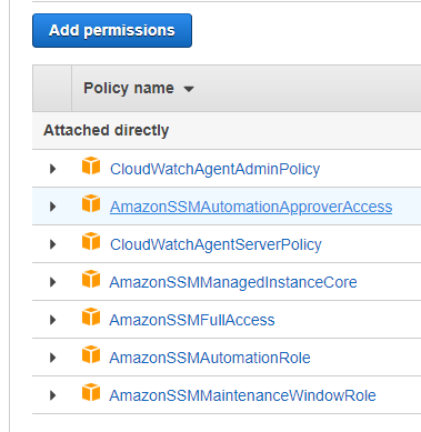 Ssm aws install