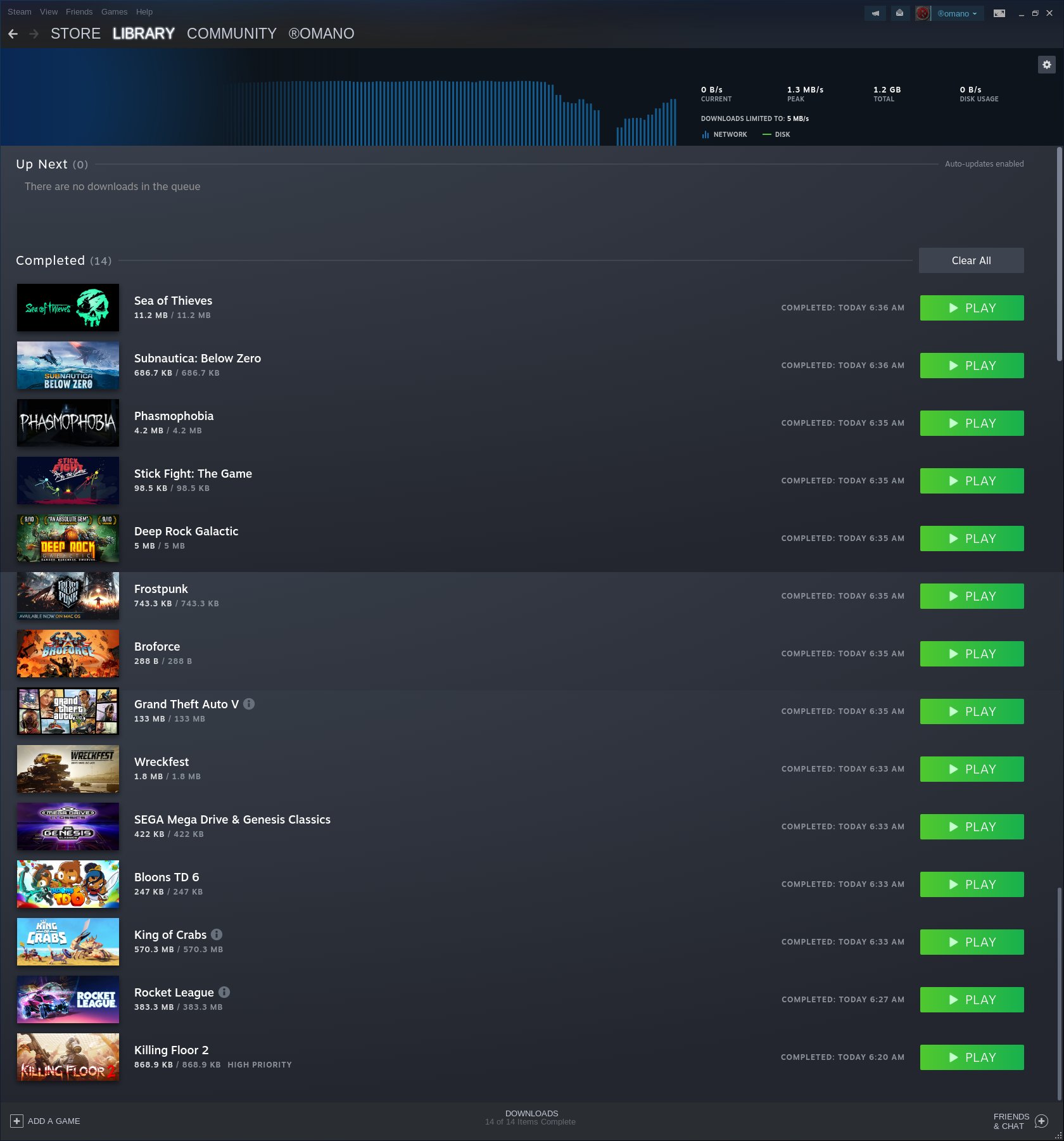 Steam download