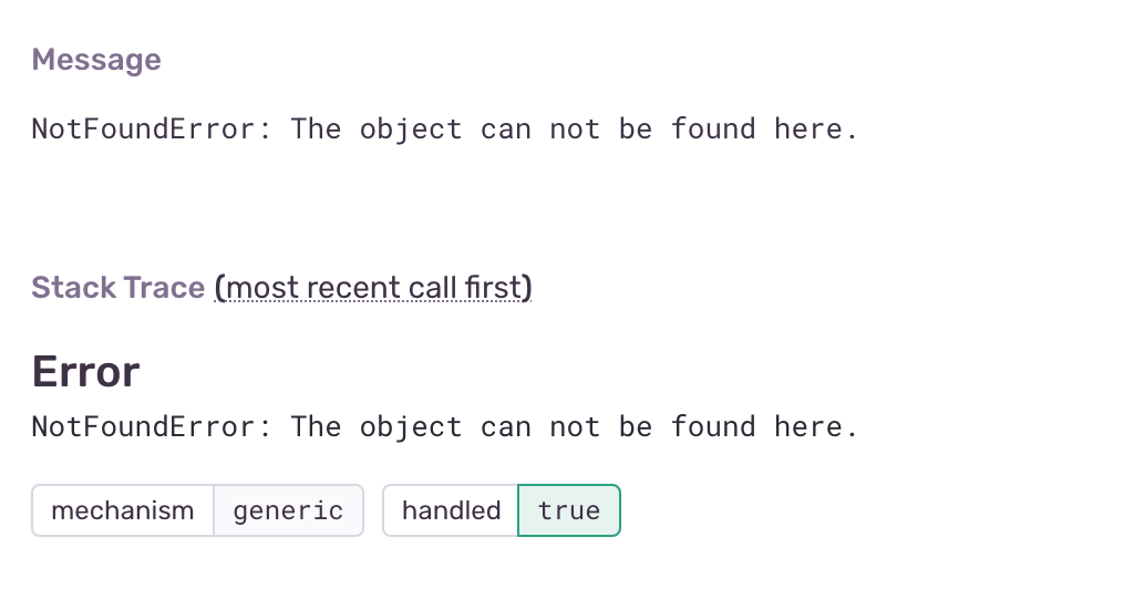 NotFoundError: The object can not be found here. · Issue #2342 ...