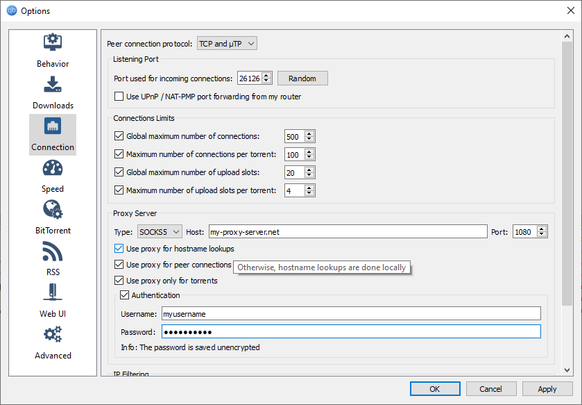 Support local hostname lookup with SOCKS5 · Issue 17902 · qbittorrent
