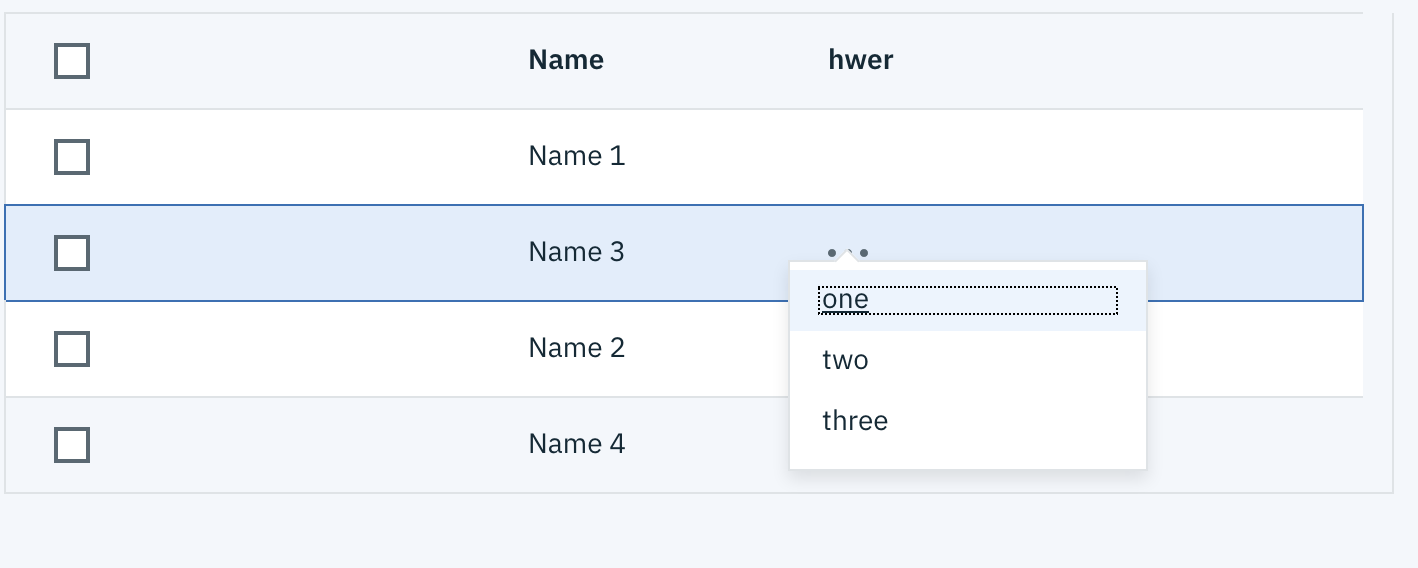 Overflow menu displaying too low and first item not focused on open ...