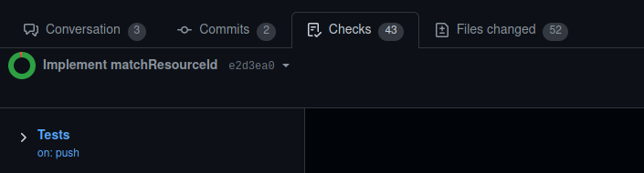 Link back to PR conversation on the Github actions check pages ...