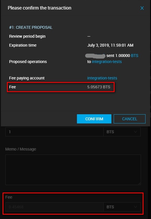 proposal fee