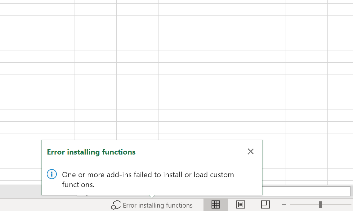 Custom Function Example Not Working with latest Office 16 · Issue #192 ...
