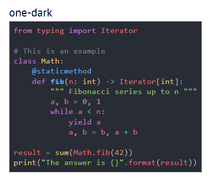 Docs: change color pallete used for code blocks · Issue #278 ...
