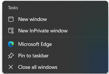 [Desktop] Feature-request: Right-click on icon in taskbar should ...