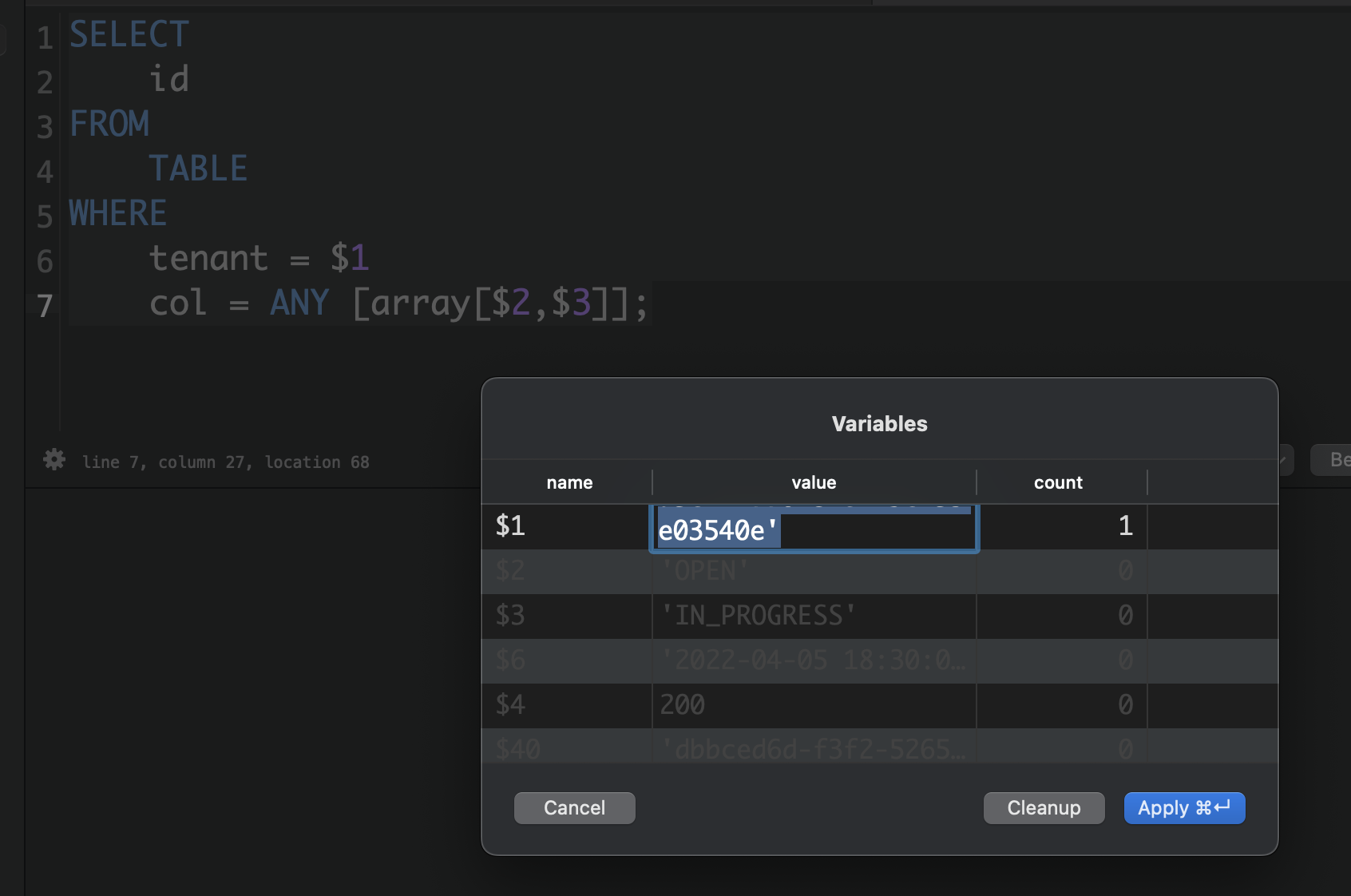 Regex for query parameters requires whitescapes · Issue #2675 ...