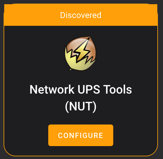 NUT repeatedly appears as found integration if already integrated. No ...