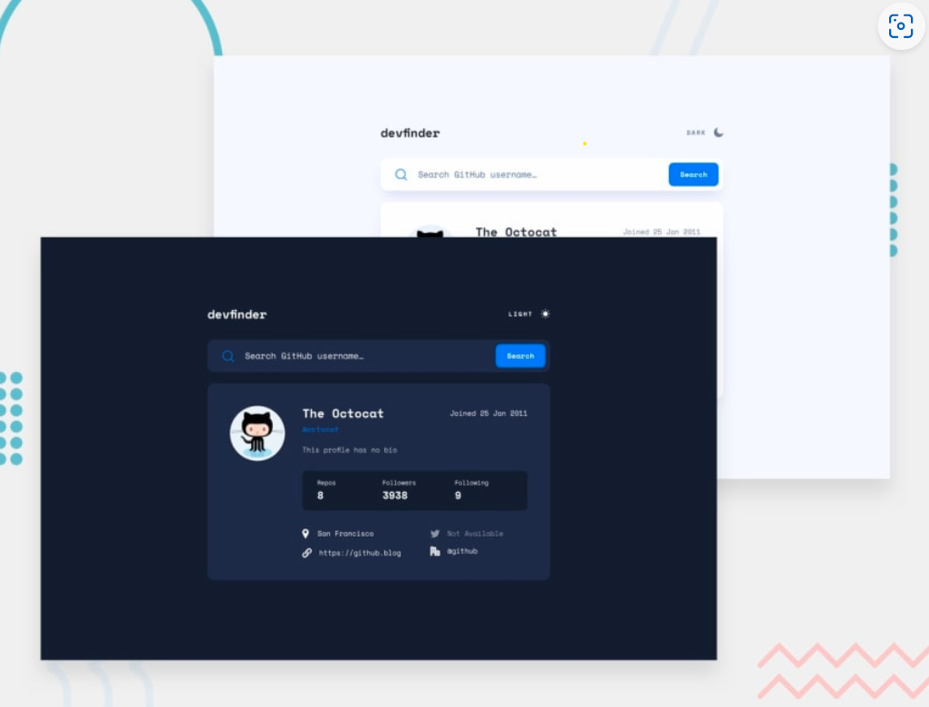 GitHub - dickosmad/dev-finder: Build a website for finding a developer ...