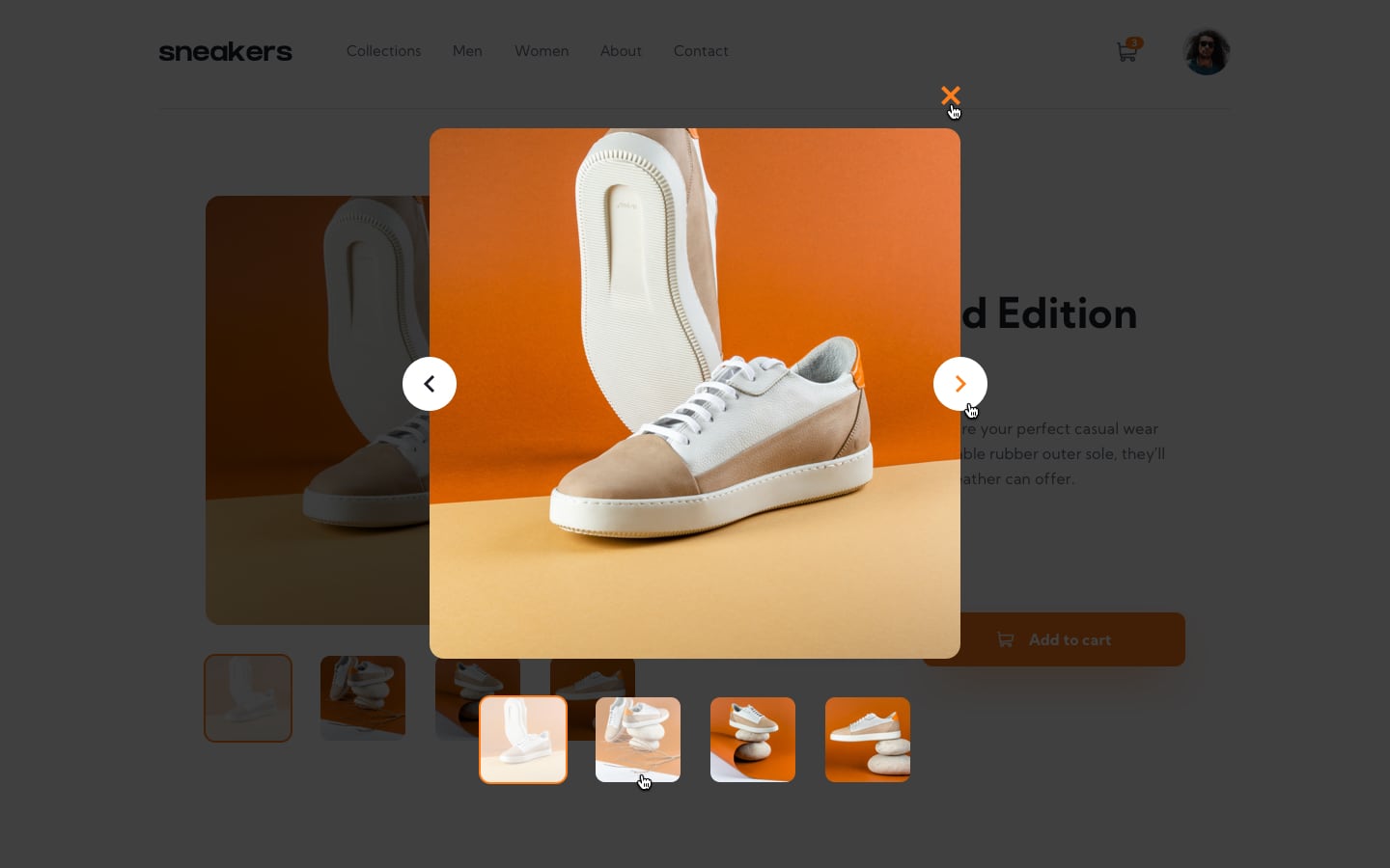 GitHub - dickosmad/E-commerce-product-page: This is a solution to the E ...