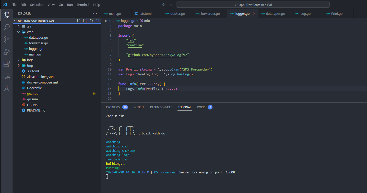 Duplicate process after reload · Issue #426 · cosmtrek/air · GitHub